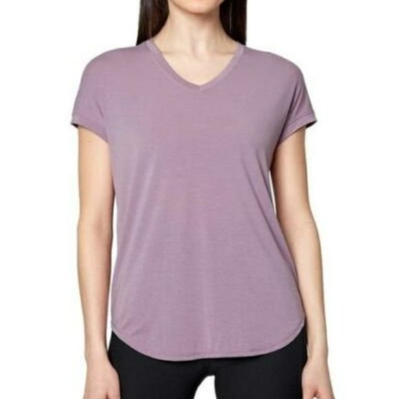 👚3 FOR $20👚NEW Mondetta Soft V-neck Moisture Wicking Tencel Anti-Odor Shirt 2X - Picture 1 of 5